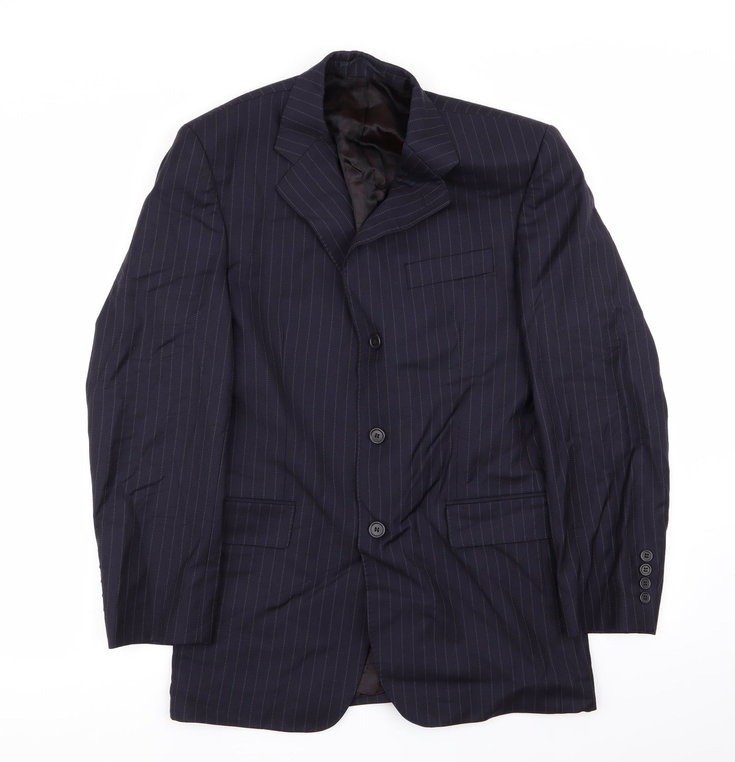 Mens UK Size 38 chester Regular Blue Suit Jacket