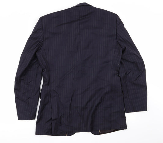 Mens UK Size 38 chester Regular Blue Suit Jacket