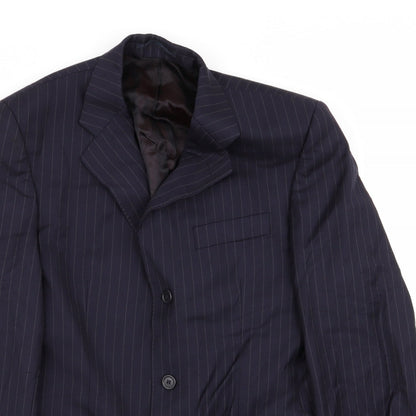 Mens UK Size 38 chester Regular Blue Suit Jacket
