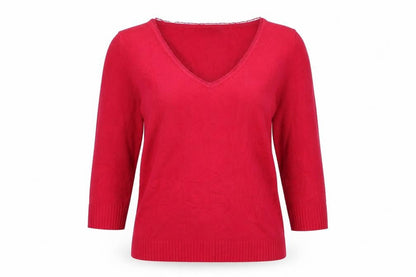 Womens UK Size 12 Preworn Pink Pullover Jumper
