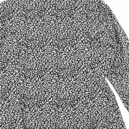 Papaya Womens Multicoloured Geometric  Jacket Blazer Size 10