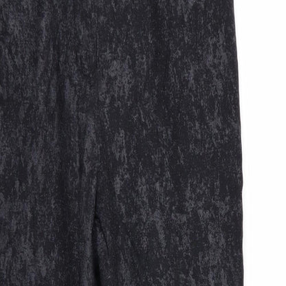 AX Paris Womens Black   Trousers  Size 8 L24 in