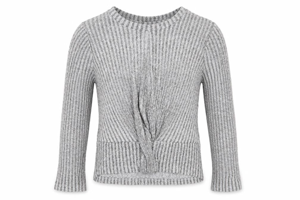 Tu Girls Grey   Basic T-Shirt Size 9 Years
