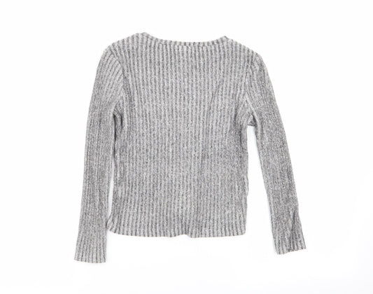TU Girls Grey   Basic T-Shirt Size 9 Years