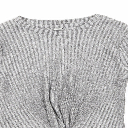 TU Girls Grey   Basic T-Shirt Size 9 Years