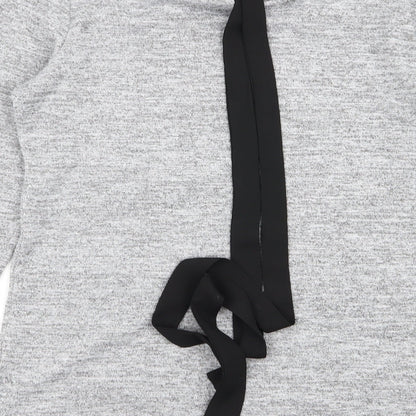 Womens UK Size 8 Dorothy Perkins Grey Basic T-Shirt