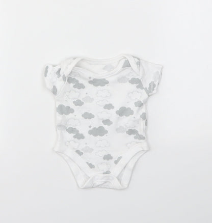 Nutmeg Girls Multicoloured Geometric  Babygrow One-Piece Size Newborn
