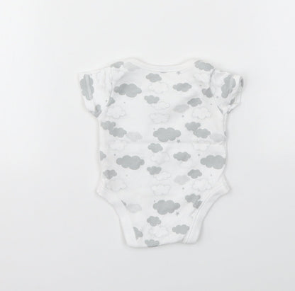 Nutmeg Girls Multicoloured Geometric  Babygrow One-Piece Size Newborn