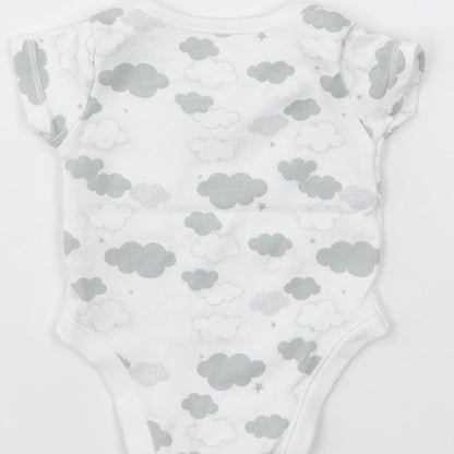 Nutmeg Girls Multicoloured Geometric  Babygrow One-Piece Size Newborn