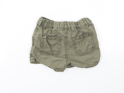 NEXT Girls Green   Capri Trousers Size 9-12 Months