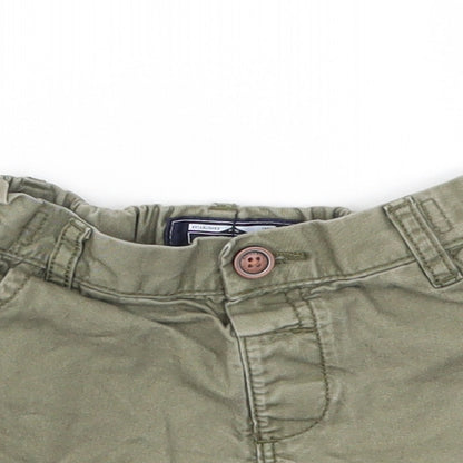 NEXT Girls Green   Capri Trousers Size 9-12 Months