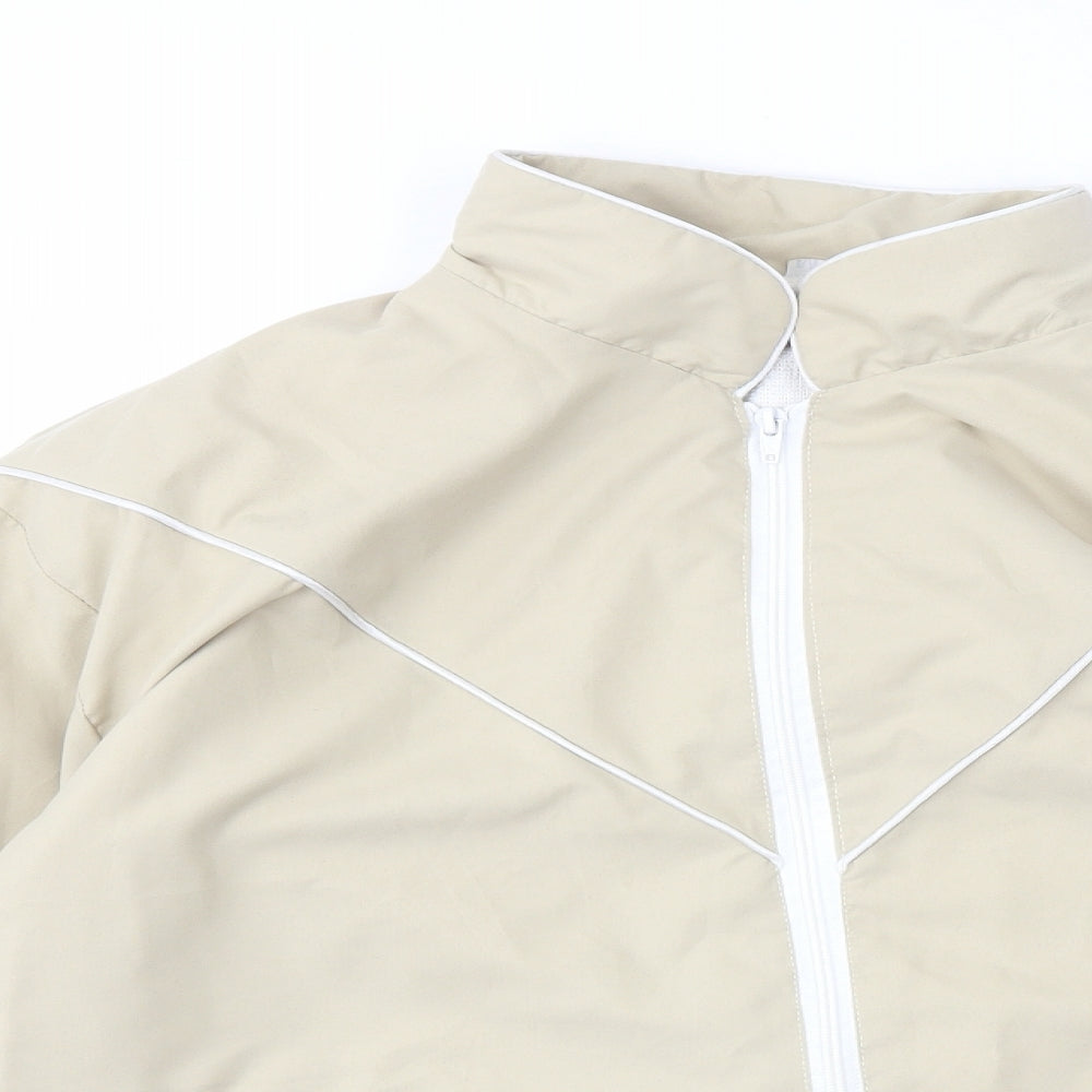 Womens UK Size M Preworn Beige Jacket