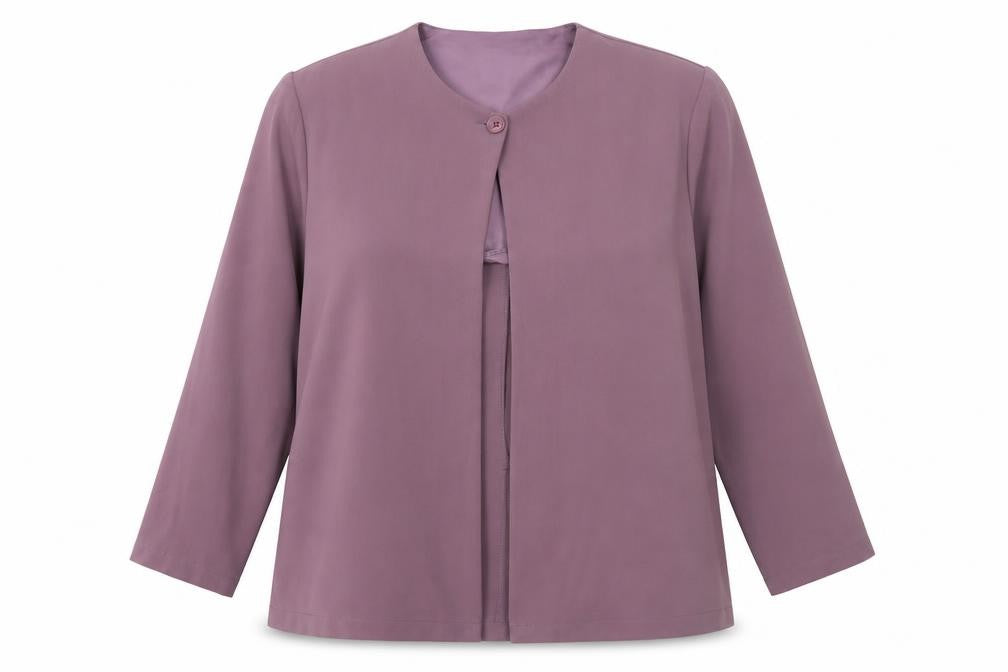 Your 6th Sense Womens Purple   Jacket Blazer Size 18