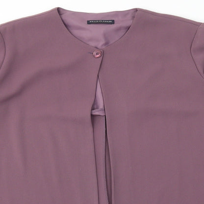 Your 6th Sense Womens Purple   Jacket Blazer Size 18