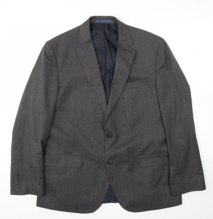 Mens UK Size 42 M&S Regular Grey Suit Jacket