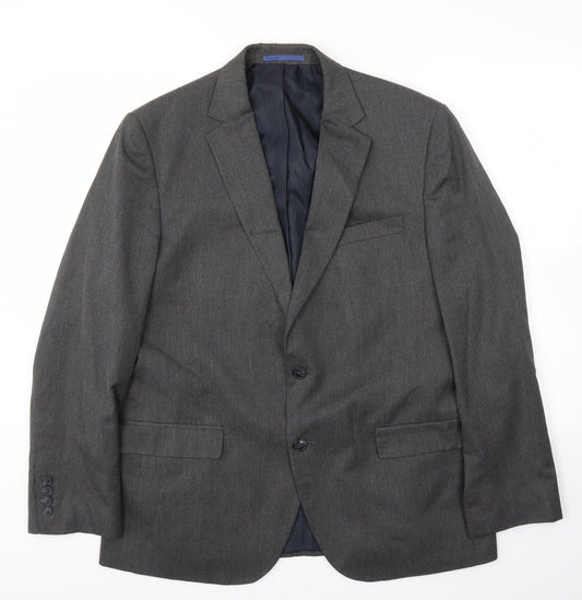 Mens UK Size 42 M&S Regular Grey Suit Jacket