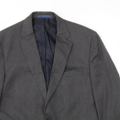 Mens UK Size 42 M&S Regular Grey Suit Jacket