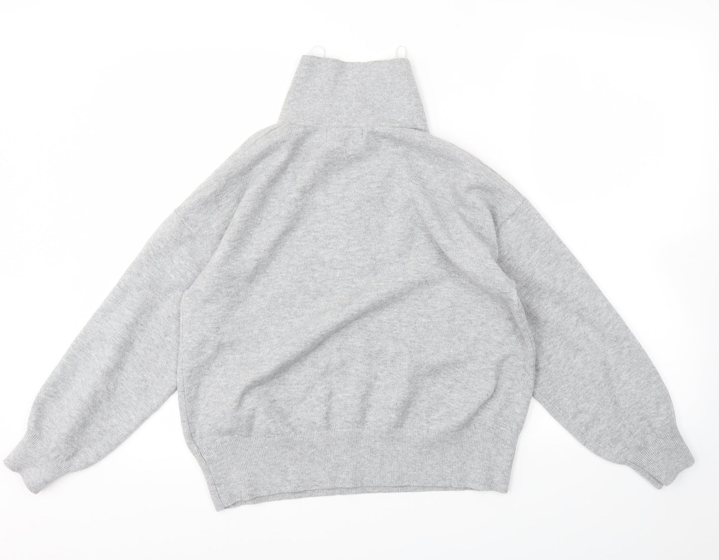 Womens UK Size M M&S Grey Pullover Jumper