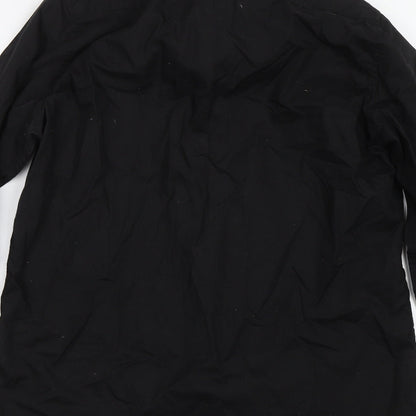 Primark Mens Black    Button-Up Size 16