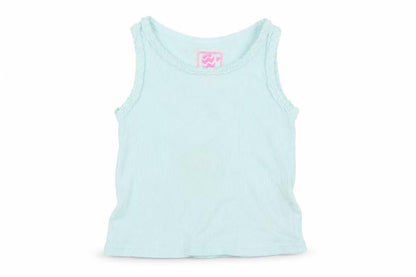 F&F Girls Blue   Capri Pyjama Top Size 18-24 Months