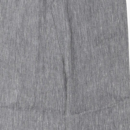 Womens UK Size 33 in Preworn Regular Fit  Grey Trousers