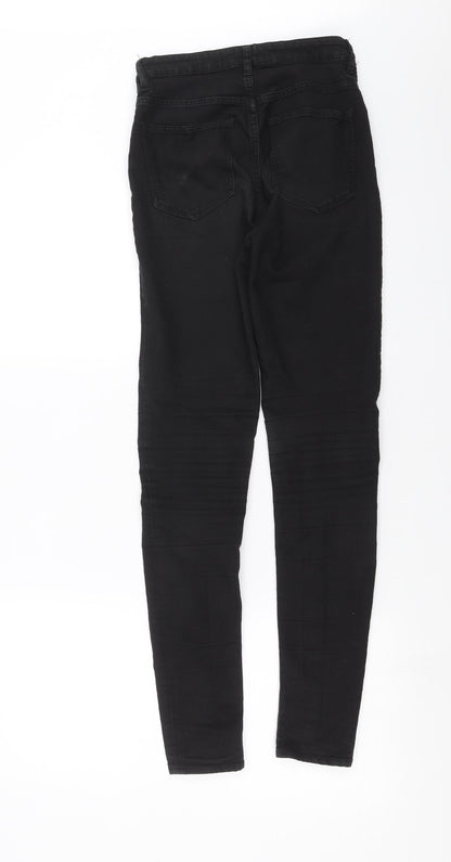 Divided by H&M Womens Black  Denim Skinny Jeans Size 10 L29 in