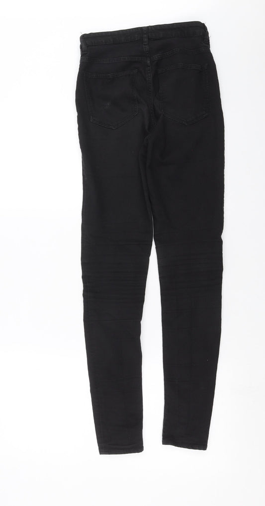 Divided by H&M Womens Black  Denim Skinny Jeans Size 10 L29 in