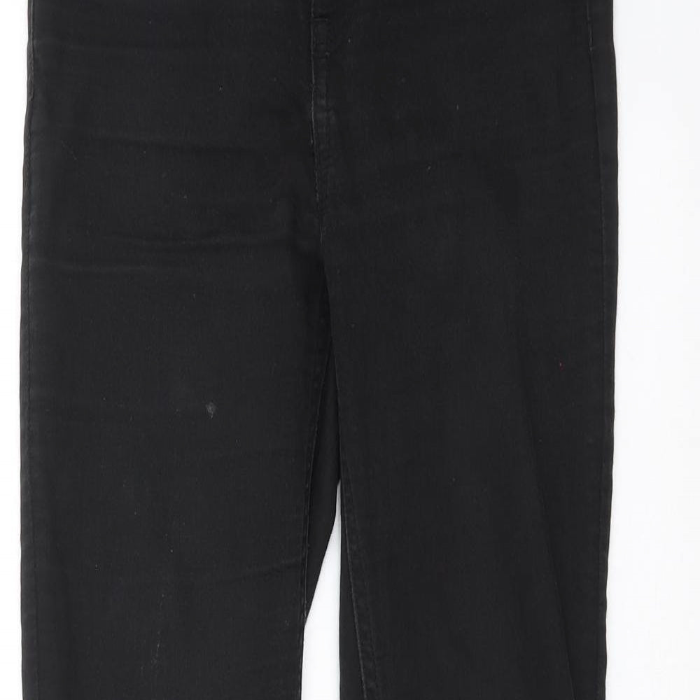 Divided by H&M Womens Black  Denim Skinny Jeans Size 10 L29 in