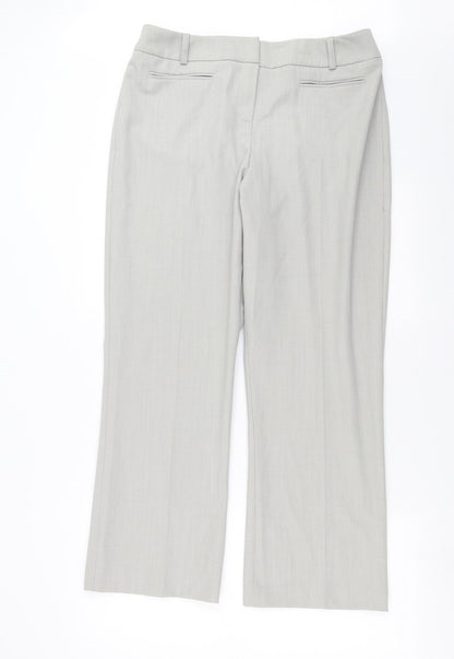 Womens UK Size 16 MINUET Regular Fit  Green Trousers