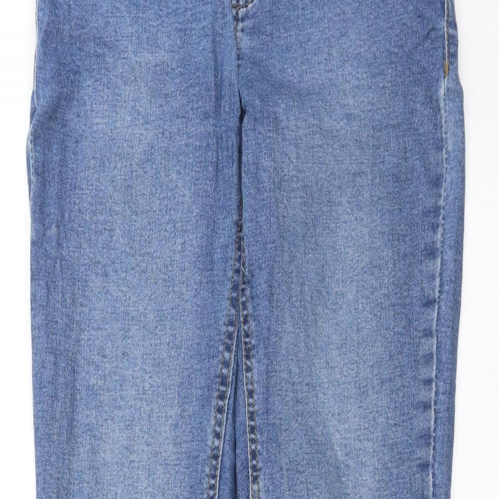 Primark Womens Blue  Denim Skinny Jeans Size 8 L29 in