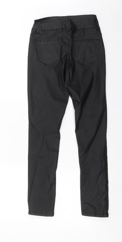 ECUPPER Womens Black   Skinny Jeans Size L L27 in