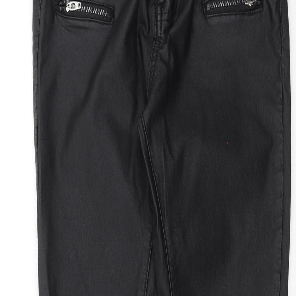 ECUPPER Womens Black   Skinny Jeans Size L L27 in