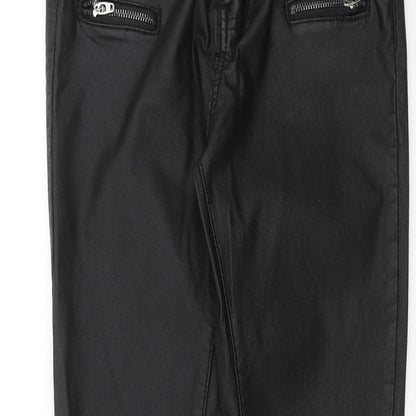 ECUPPER Womens Black   Skinny Jeans Size L L27 in