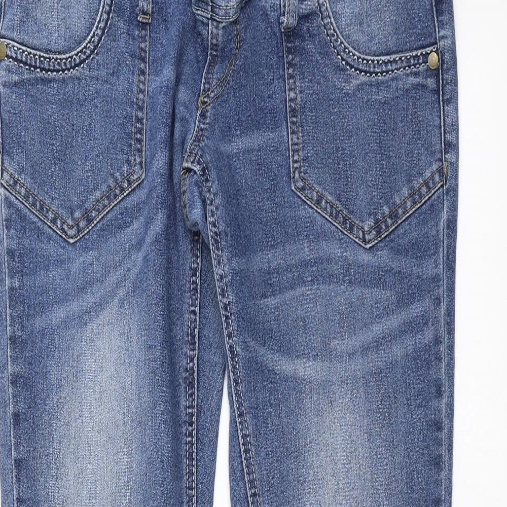 Womens UK Size 30 in Preworn Regular Fit Bootcut Blue Jeans