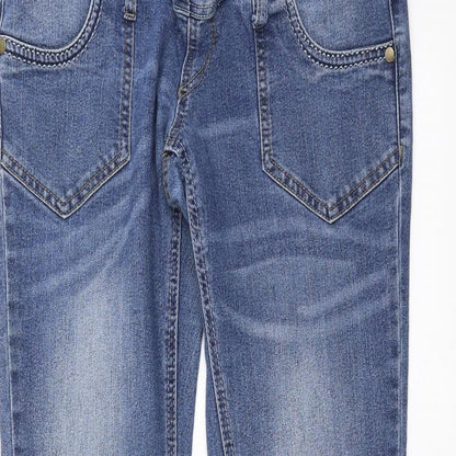 Womens UK Size 30 in Preworn Regular Fit Bootcut Blue Jeans