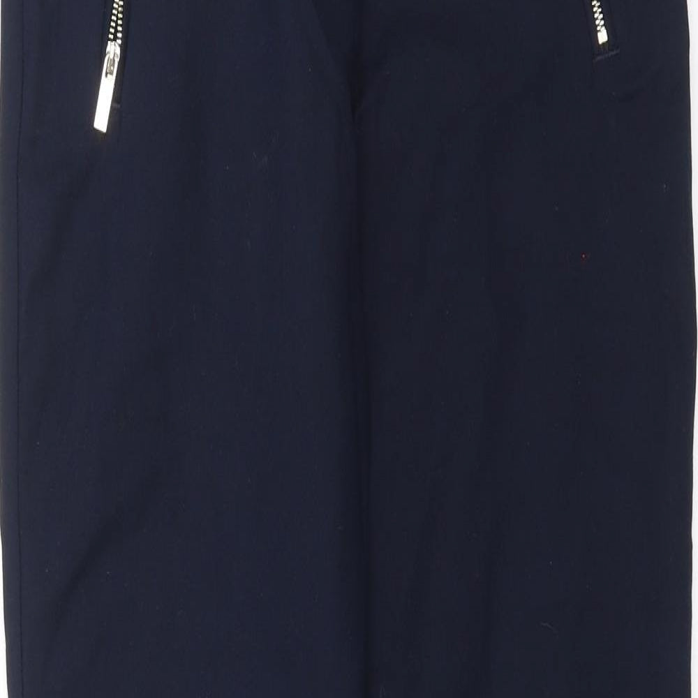 F&F Womens Blue   Trousers  Size 8 L27 in