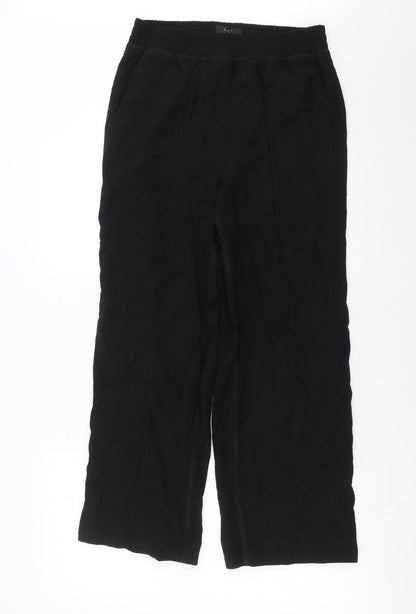 Womens UK Size 10 NEXT Regular Fit  Black Trousers
