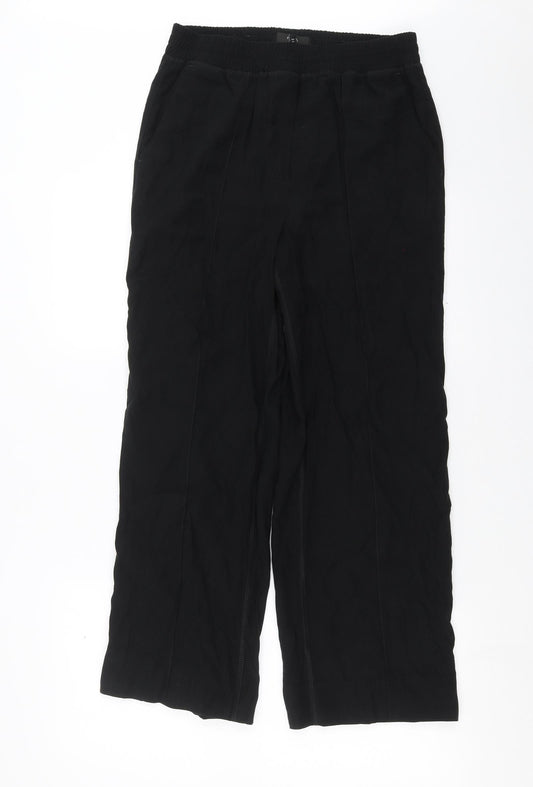 Womens UK Size 10 NEXT Regular Fit  Black Trousers
