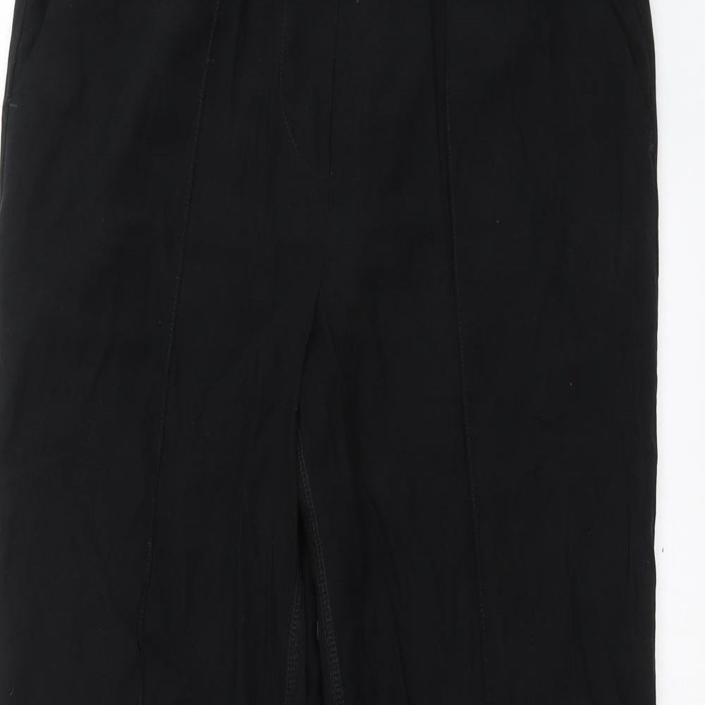 Womens UK Size 10 NEXT Regular Fit  Black Trousers