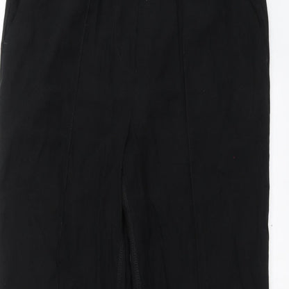 Womens UK Size 10 NEXT Regular Fit  Black Trousers