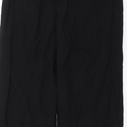 Womens UK Size 10 NEXT Regular Fit  Black Trousers