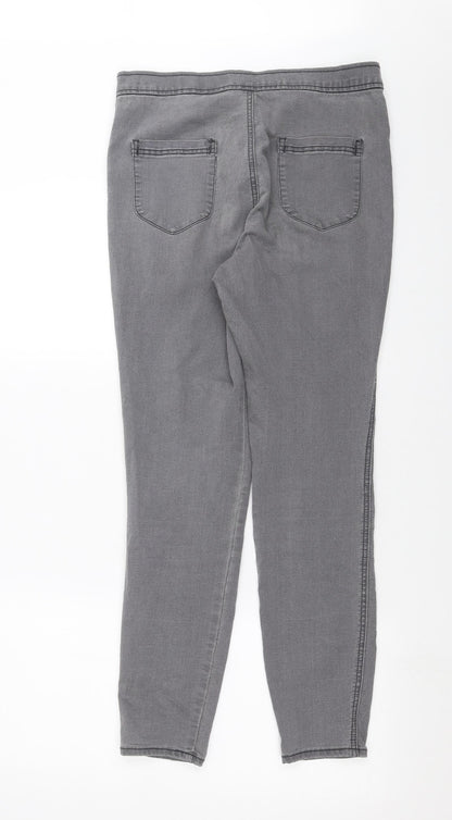 ASOS Womens Grey  Denim Skinny Jeans Size 32 in L29 in