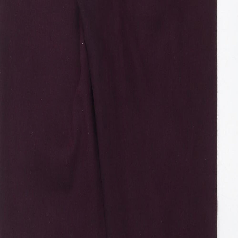 Topshop Womens Purple  Denim Skinny Jeans Size 28 in L30 in