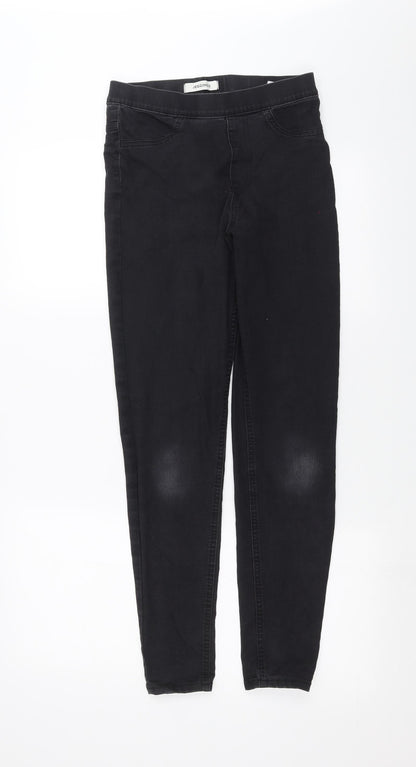 Womens UK Size 8 Marks and Spencer Extra-Slim Fit Jegging Black Jeans