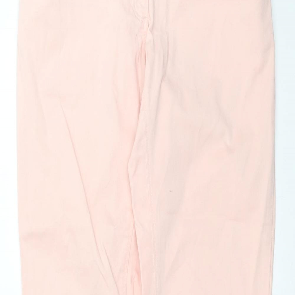 Womens UK Size 8 H&M Extra-Slim Fit Skinny Pink Jeans
