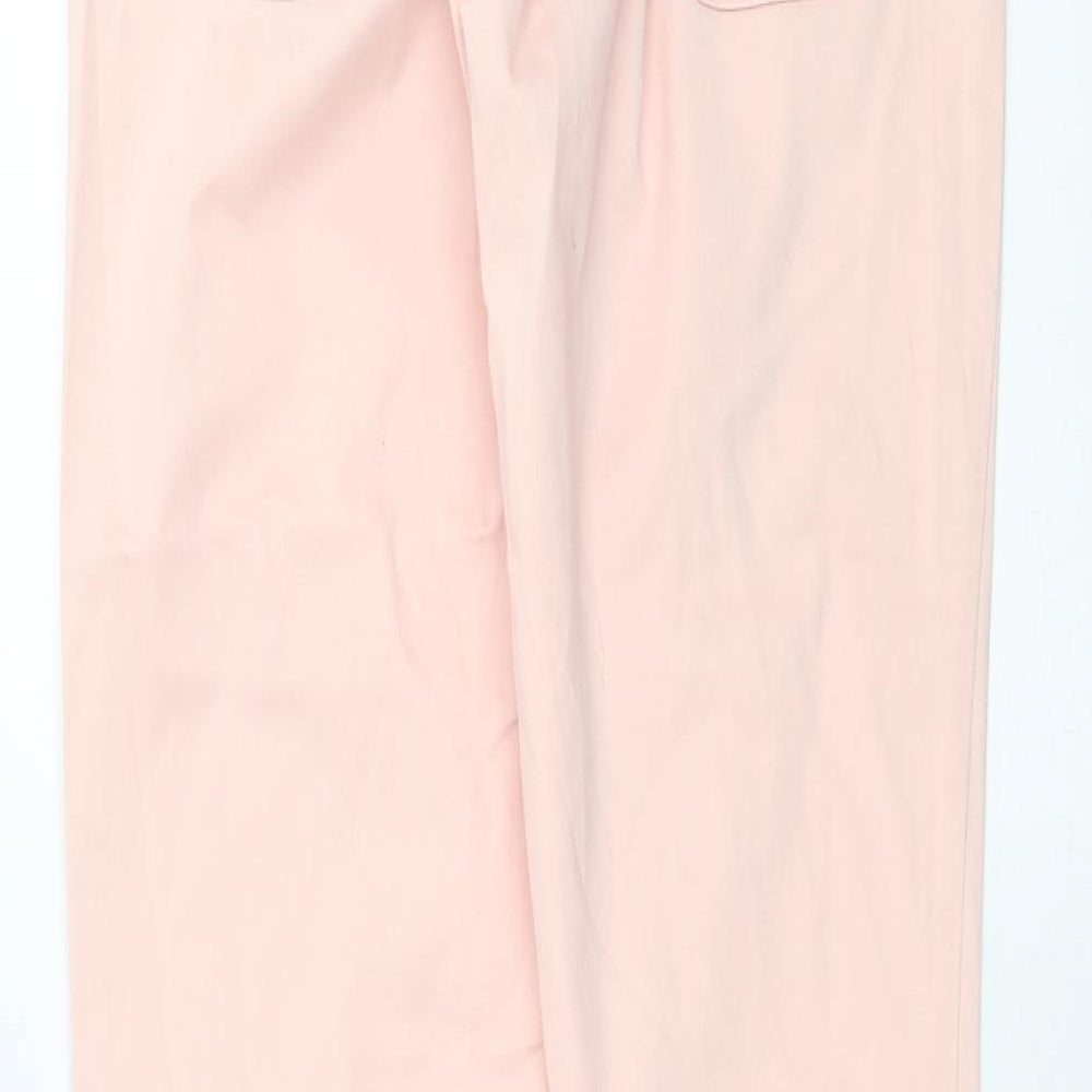 Womens UK Size 8 H&M Extra-Slim Fit Skinny Pink Jeans
