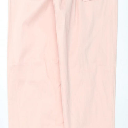 Womens UK Size 8 H&M Extra-Slim Fit Skinny Pink Jeans