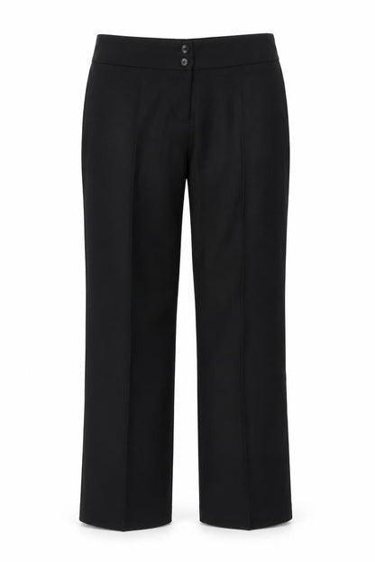 Inline Womens Black   Trousers  Size 12 L29 in