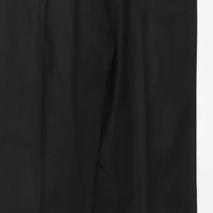 Inline Womens Black   Trousers  Size 12 L29 in