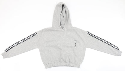 George Girls Grey   Pullover Hoodie Size 11-12 Years
